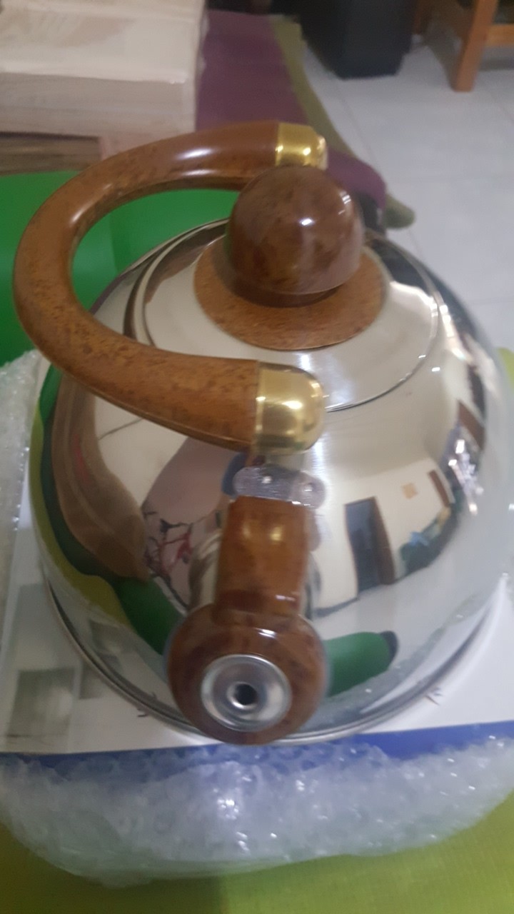 Teko Siul - Ceret Bunyi - Whistling Kettle Stainless Steel 2.5 Liter Q2 8025