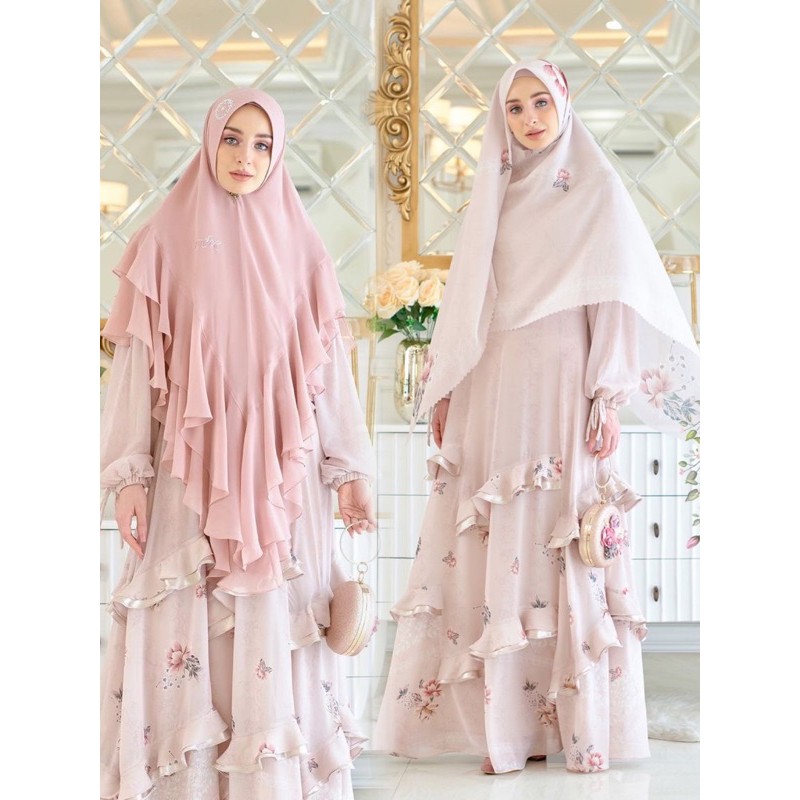 MARYPOSA SET 4 in 1 ( RIJEK)| Mariposa by CMs, jawhara syari by chyntia mahendra, gamis syari