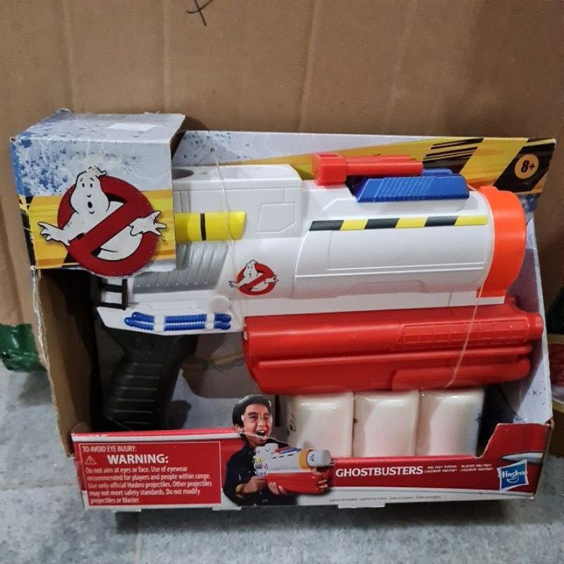 tembakan ghostbusters. mini puft popper proton blaster mod