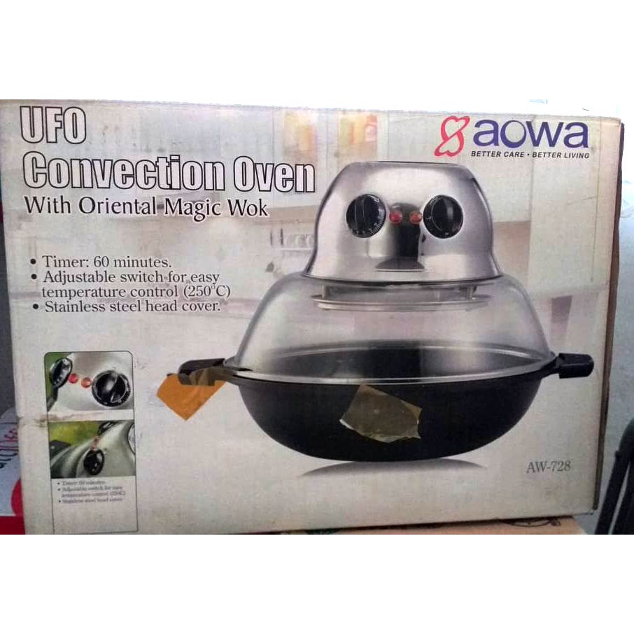 UFO Convection Oven AOWA with Oriental Magic Wok AW 728