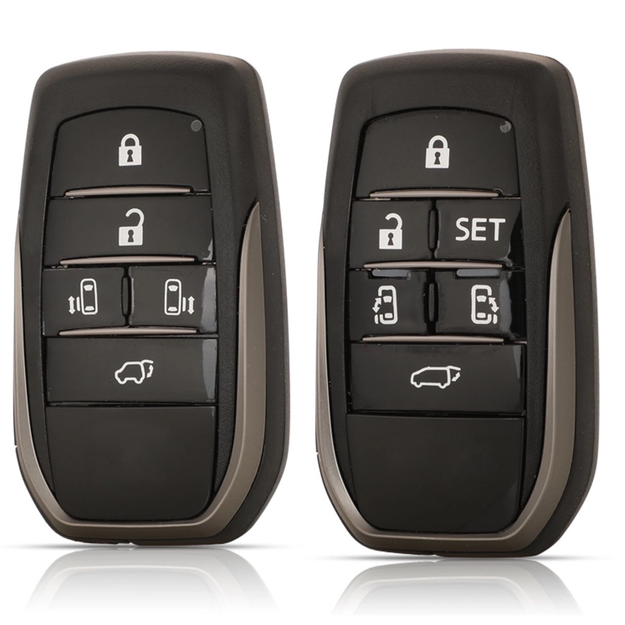 Case Kunci Mobil Keyless Entry Bahan Zinc Alloy Untuk Toyota Vellfire 20 Anh 30 Agh Alphard 30