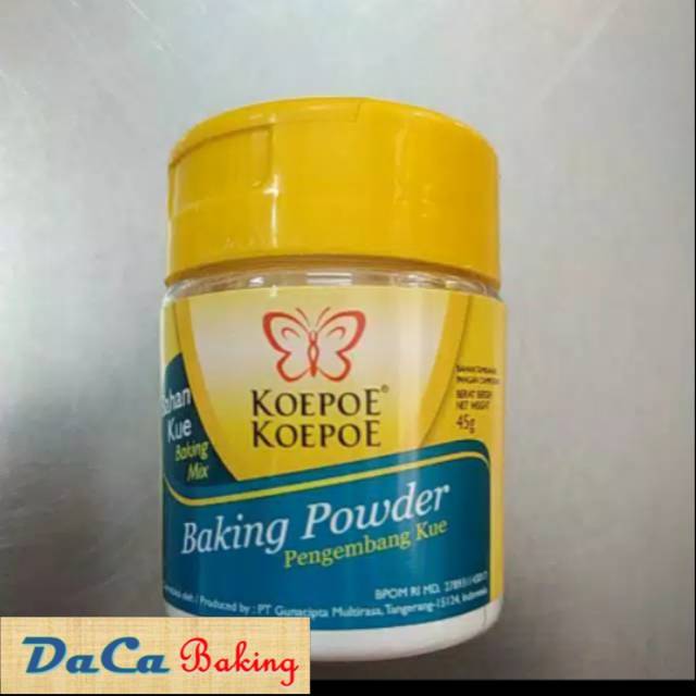 

KOEPOE KOEPOE BAKING POWDER KUPU KUPU PENGEMBANG KUE KECIL MURAH PROMO
