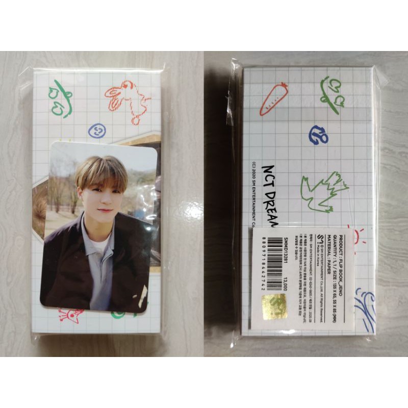 READY STOCK - JENO - NCT Life : Dream In Wonderland - Flipbook + Photocard Set pc