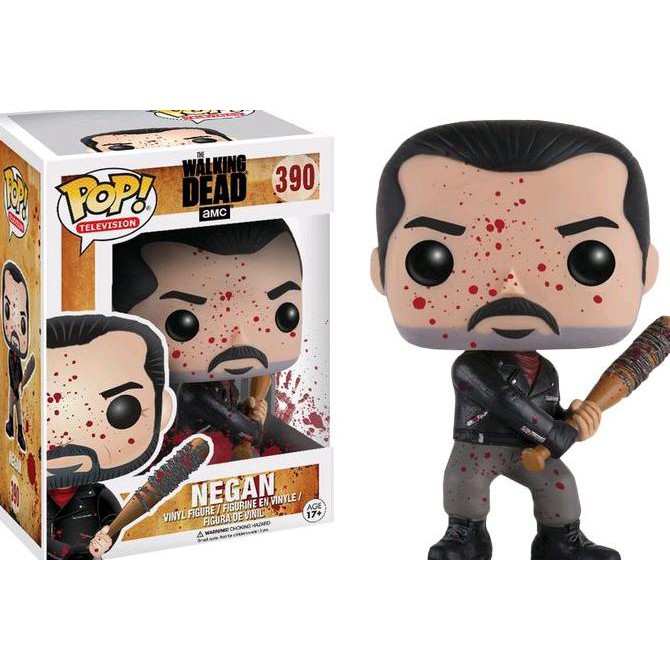 negan funko pop keychain