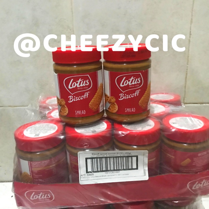 

SELAI- LOTUS BISCOFF SPREAD ORIGINAL / SMOOTH 400 GRAM -SELAI.