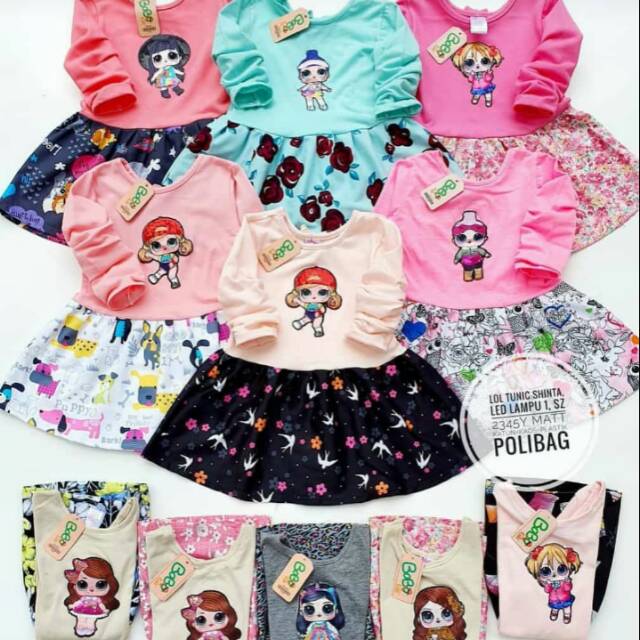 Dress anak bobo kids