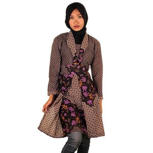 Blouse Batik Panjang|Tunik Batik I Blouse Batik Wanita Sania - Warna 1