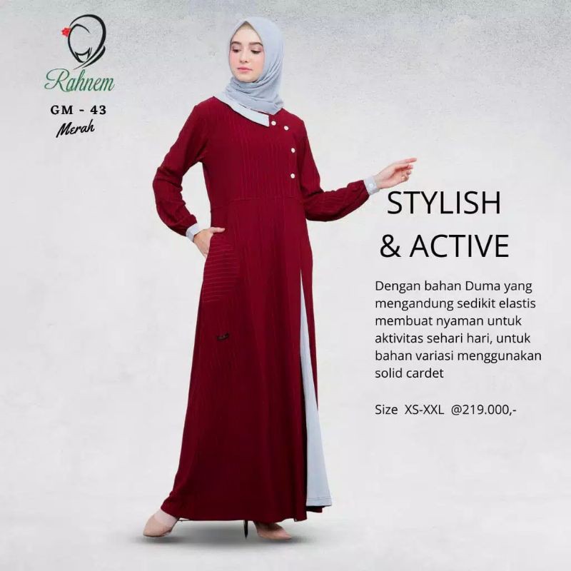 Promo Gamis Rahnem GM 43