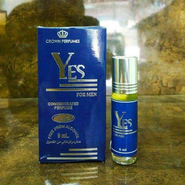 YES Men Parfum DOBHA Kemasan 6ml Minyak Wangi Roll On Non Alkohol