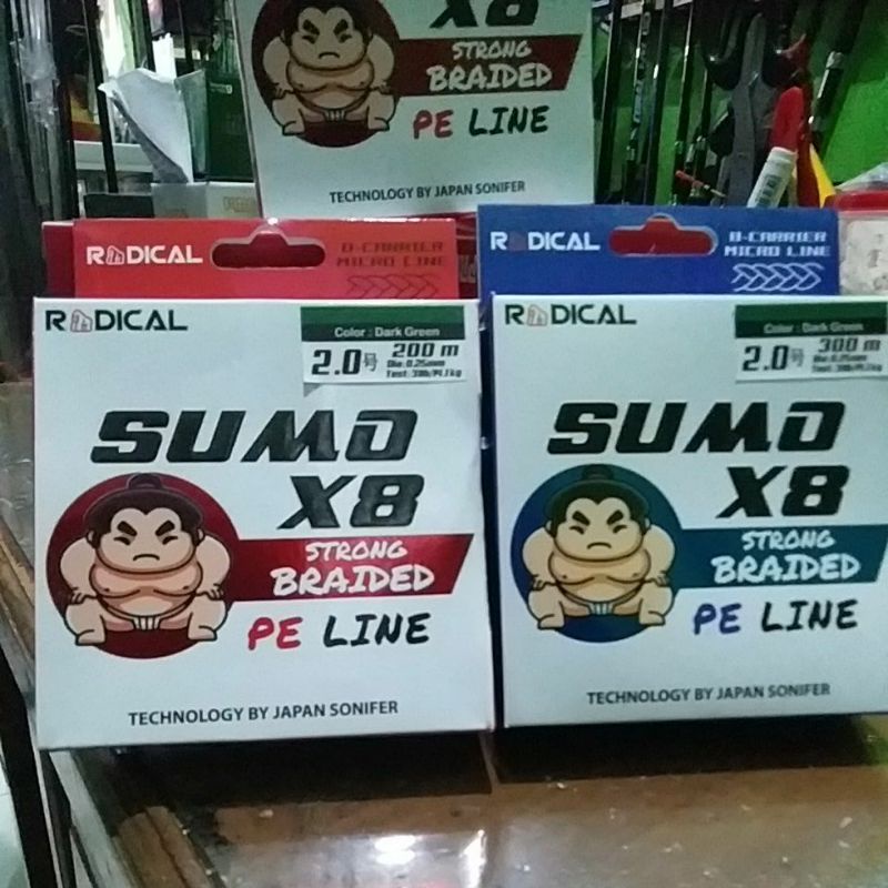 pe radical sumo x8 200m 300m