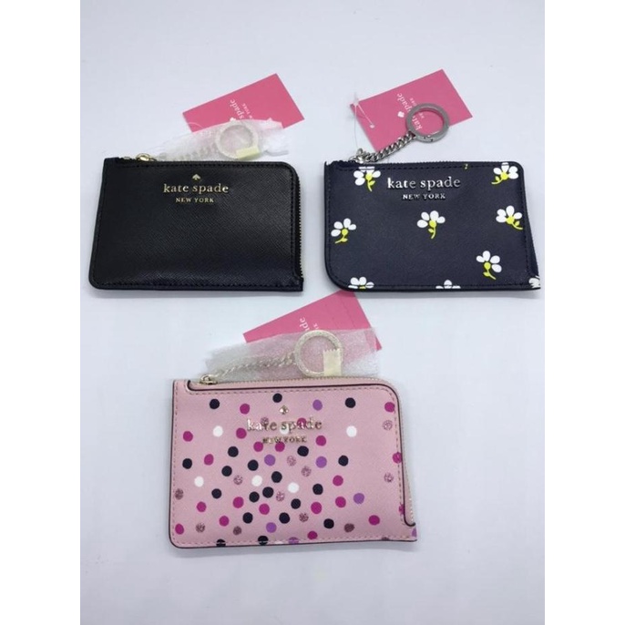 

Dompet Kunci Kate Spade Medium L-Zip Card Holder Wallet Terlaris