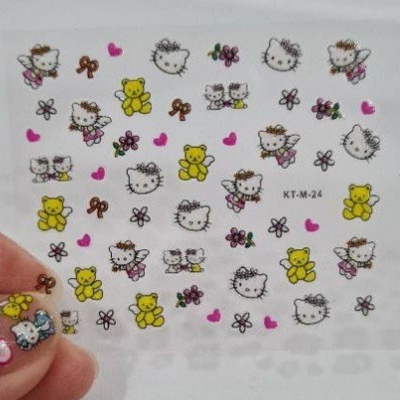 Stiker Kuku Lucu Stiker Kuku Anak HK Nails Art