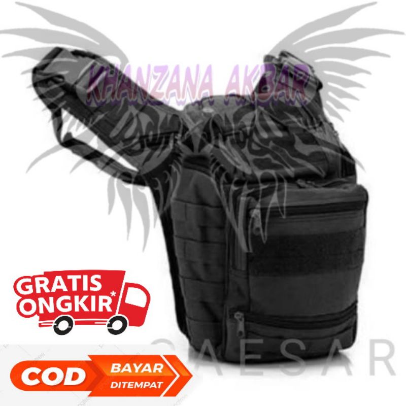 Tas Selempang Tactical Army D300 / Tas keren Pria TNI Qualitas bagus / Tas loreng Pria Army TNI  COD
