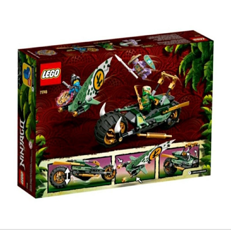 LEGO NINJAGO Lloyd's Jungle Chopper Bike (71745)