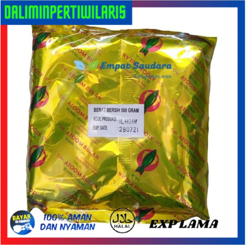 

BISA COD BUMBU PENYEDAP RASA MERK ATOM BULAN KEMASAN 500 GR FREE ONGKIR [Kode 1|Kode 2|Kode 3|Kode