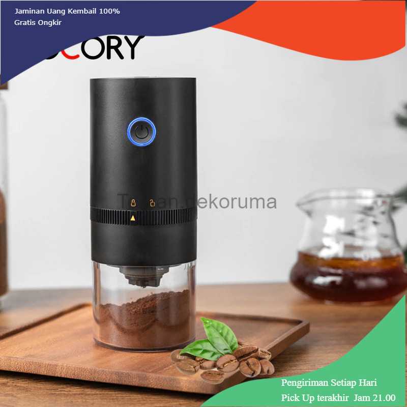 TD-DA1 Vocory Penggiling Biji Kopi Elektrik Coffee Bean Grinder 120ml HB-985