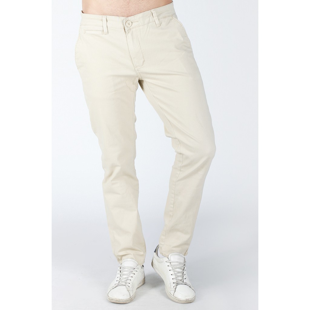 BOMBBOOGIE ORIGINAL - Slimfit C2 Series Cream Chinos #43SC2B5CMH ( Tag 499.900 )