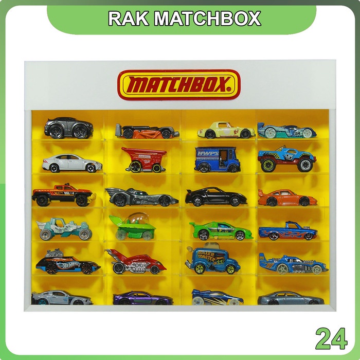 

Murah Rak Matchbox 1:64 Isi 24 Header Slim Fit Edition