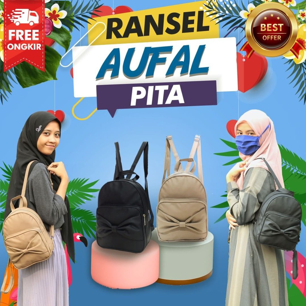 Tas Ransel Wanita Cewek Kekinian Mini Eline Murah (jogja)