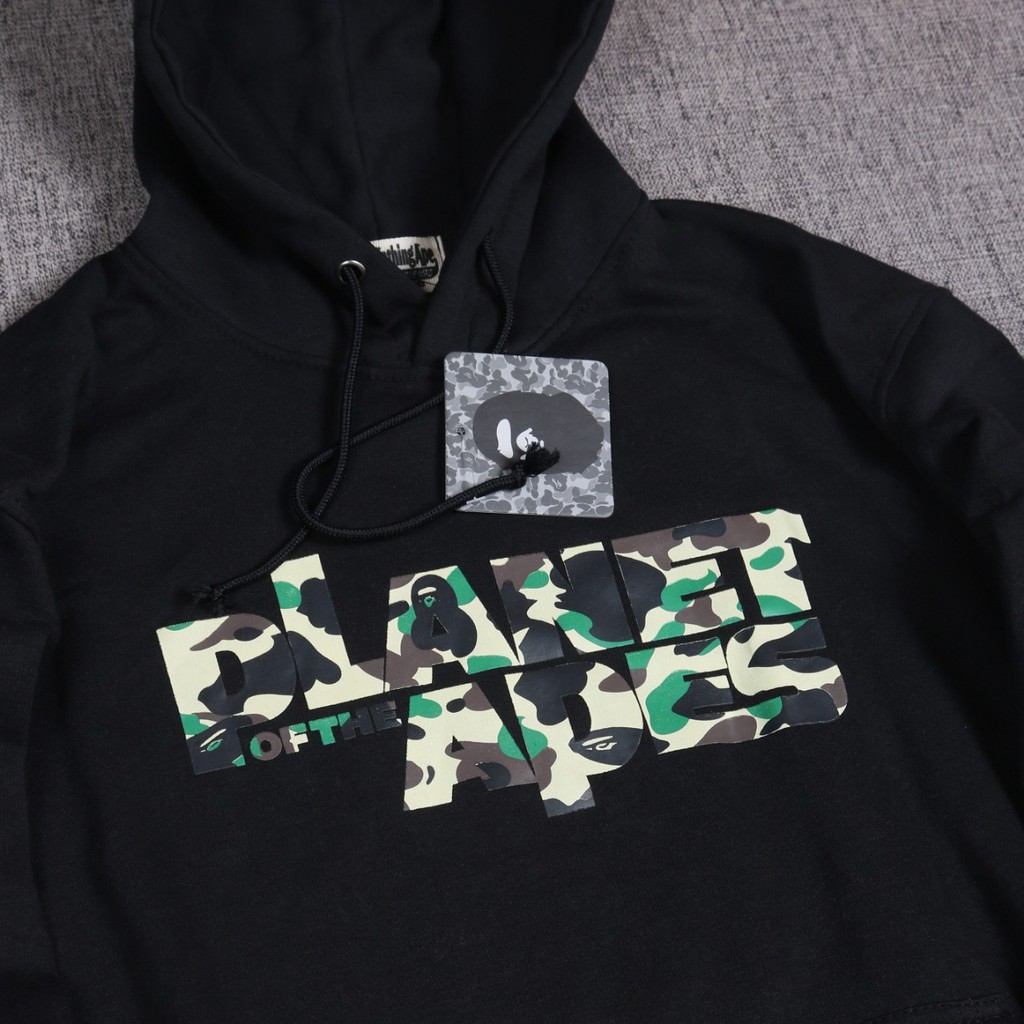 Jaket Hoodie BAPE PLANET OF THE APES Unisex Good Brand