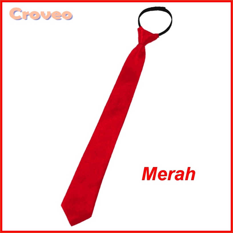 Dasi Pria Instan Resleting Slim Polos 5 cm 2 Inch Siap Pakai Langsung Otomatis Kantor Ospek 5cm 2inch Cowok Wisuda Kerja Hitam Formal Merah Biru Jadi Warna tie Perekat Restleting Sleting Ikat Sendiri Velcro kretekan cewek Pesta Sekolah Silver Impor Murah