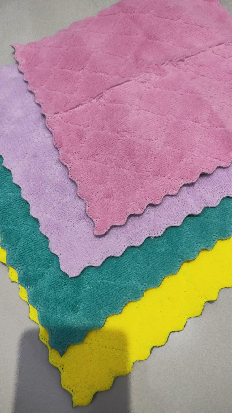 [tokoijo] Kain Lap Piring Kain Lap Tangan Kain Lap Handuk Lap Dapur Kain Sapu Tangan 25x25 Cm