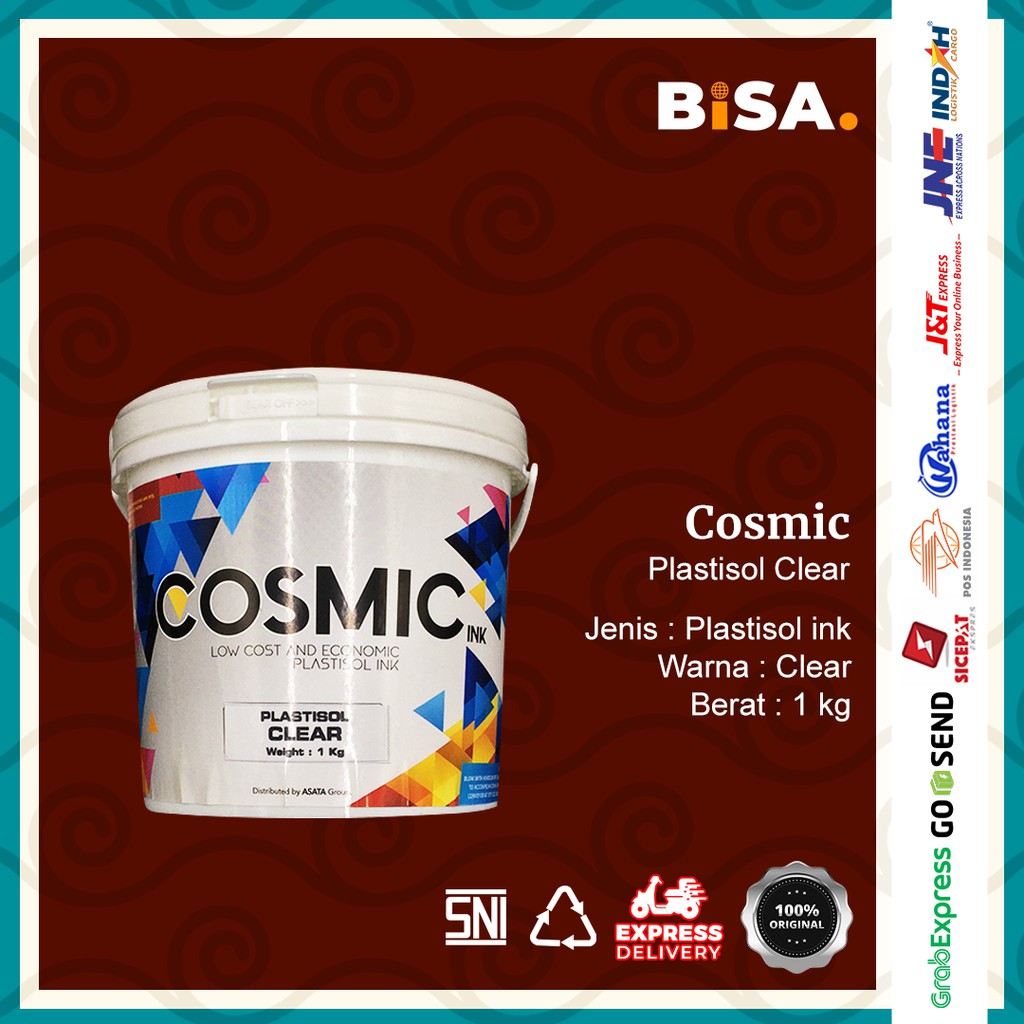 TINTA SABLON PLASTISOL COSMIC CLEAR 1KG
