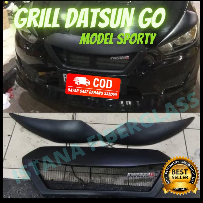 Grill Datsun Go jaring grill datsun go& panca Model jaring-sporty + eyelid mata