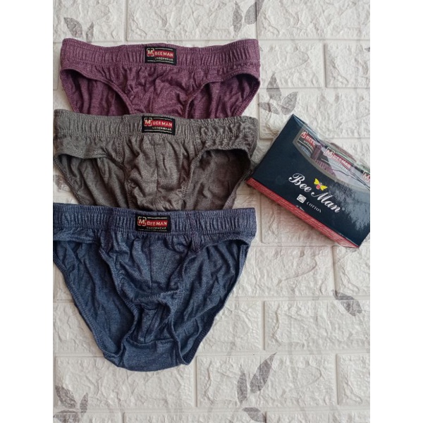 Celana Dalam Pria Bee Man 001 [ 3 pcs ]