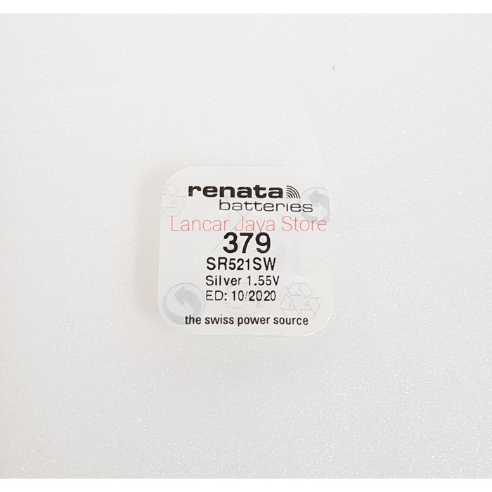 Baterai Renata 379 SR521SW - Original