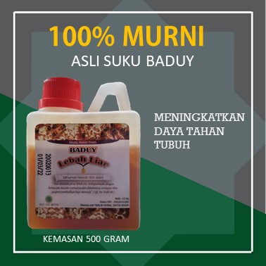 

Madu Murni Asli Baduy Odeng Hutan Lebah Liar Raw Honey