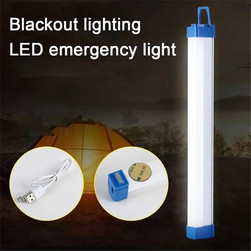 NA-Lampu Camping 30w USB Baterai Lithium Emergency LED 3 mode 17cm