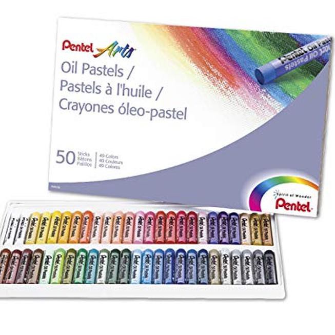 

Crayon Pentel Oil pastel 50 Warna