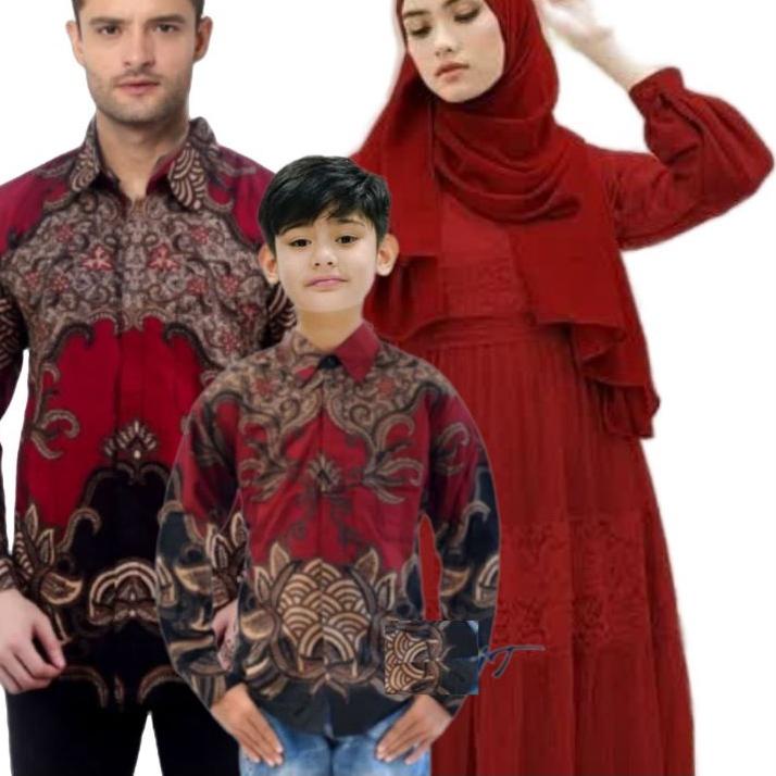 Terbagus.. Baju couple kondangan batik couple family batik couple moderen batik couple ayah dan anak