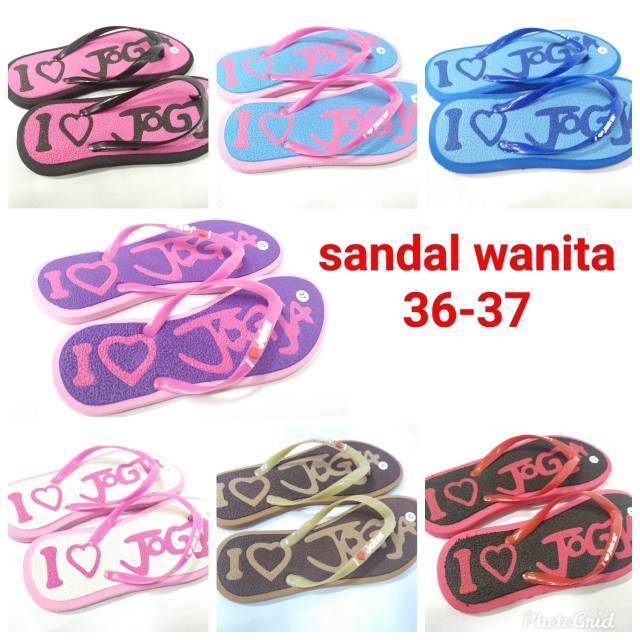 36-40 sendal jepit wanita khas jogja / sendal jepit wanita / sendal spons khas malioboro jogja / sen