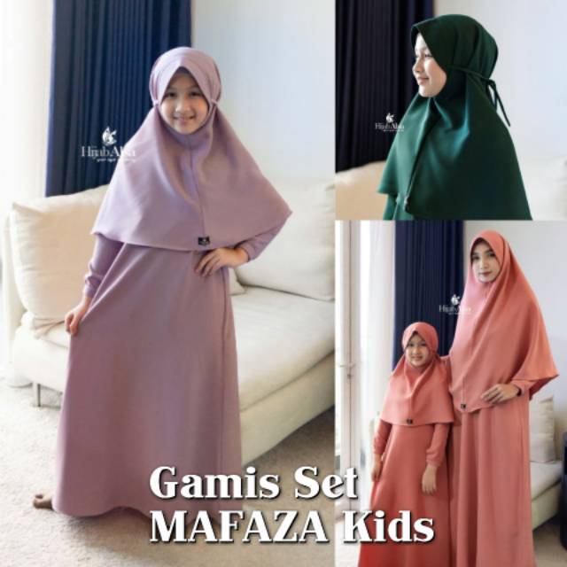 Baju Muslim Anak - Gamis & Hijab Mafaza Kids