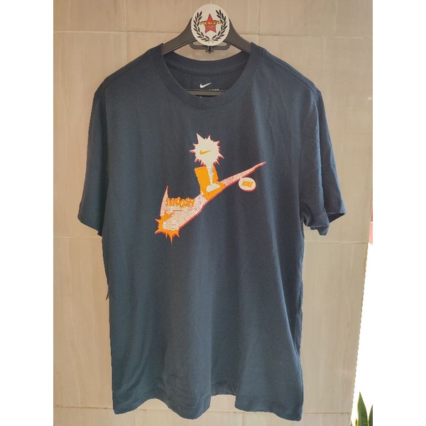 Kaos Nike Swoosh Navy Original