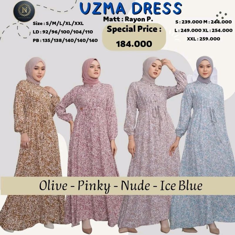 UZMA DRESS BY NADHEERA LUXURY