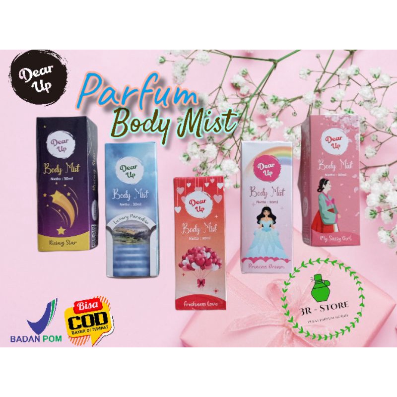 PARFUM BODY MIST BPOM DEAR UP 30Ml