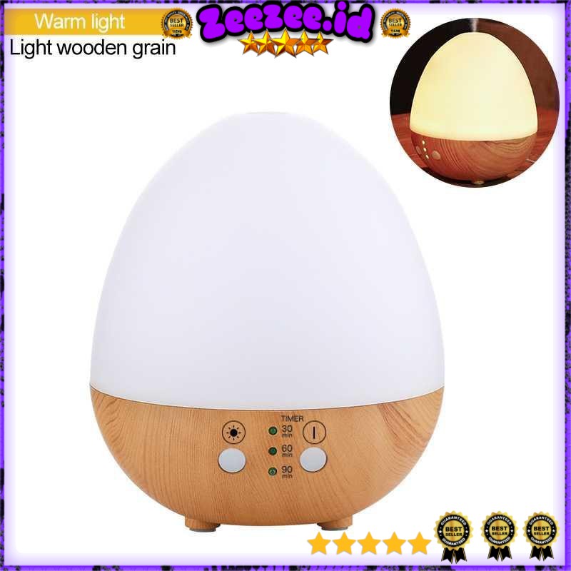 FUNHO Aromatherapy Air Humidifier Wood 230ml with LED RGB - AJ-221 [Wooden]