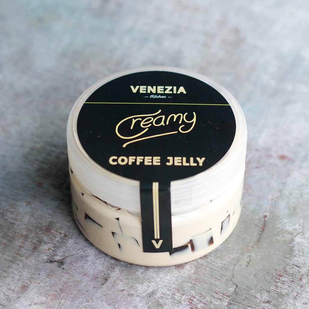 

COFFE JELLY "CREAMY" ISI 4 CUPS