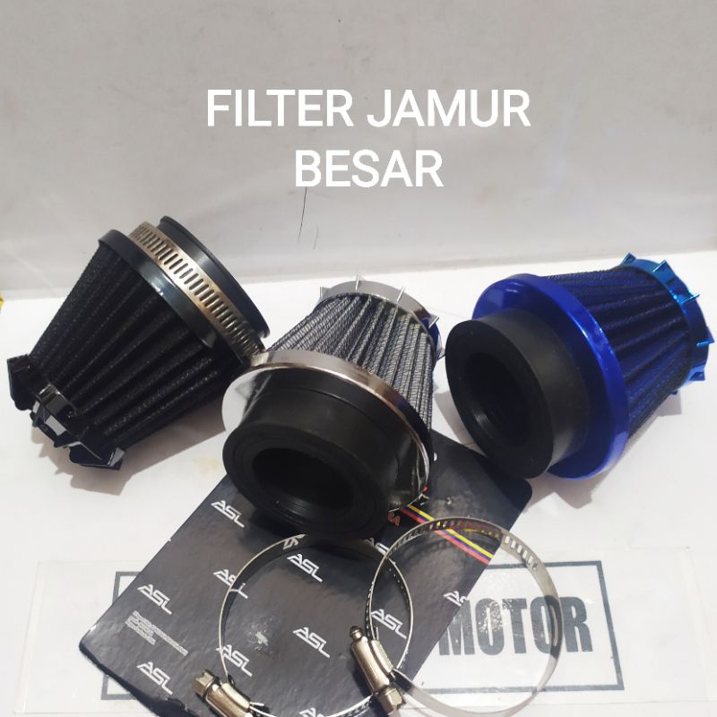 FILTER JAMUR BESAR MERK ASL FILTER UDARA VARIASI FILTER JAMUR VARIASI UNTUK MOTOR