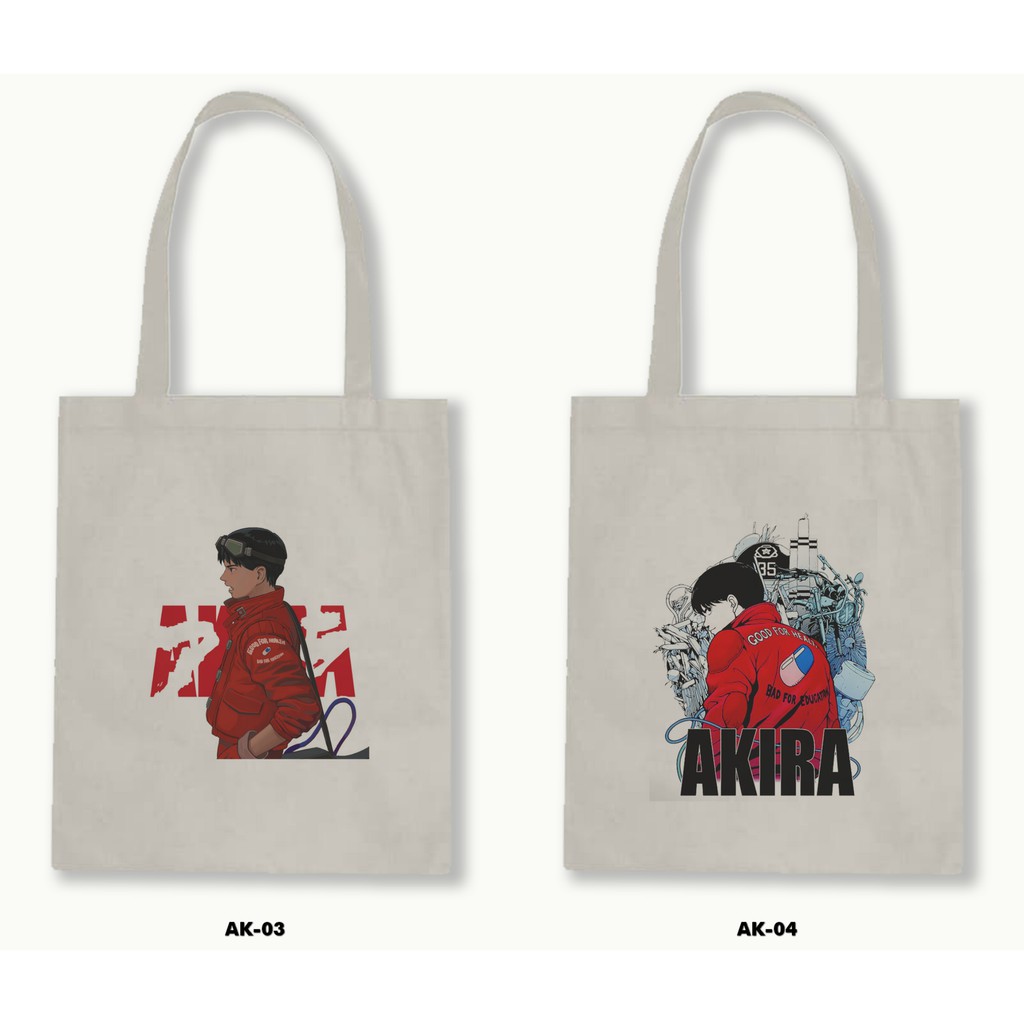 TOTE BAG BLACU - AKIRA /ANIME-MANGA