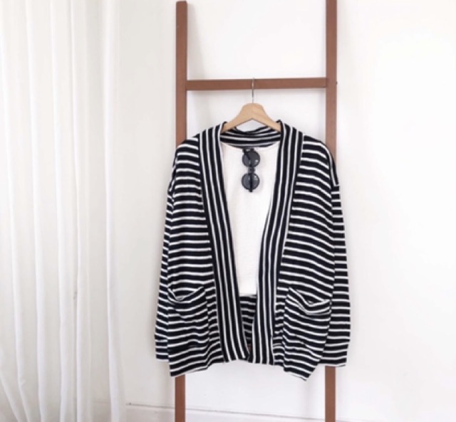 Stripe Cardigan / Cardigan Garis garis / Outer Stripe