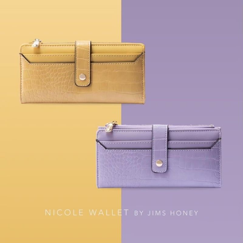 JIMS HONEY NICOLE Wallet Dompet Lipat Panjang Wanita