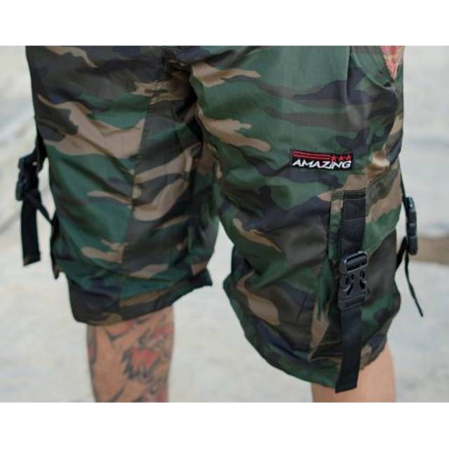 Celana Loreng cargo Army Anti Air