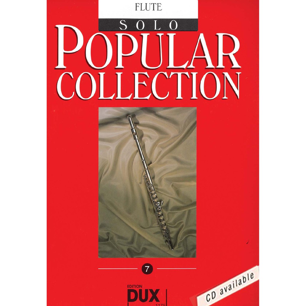 Buku Flute Solo Popular Collection 7, Include CD