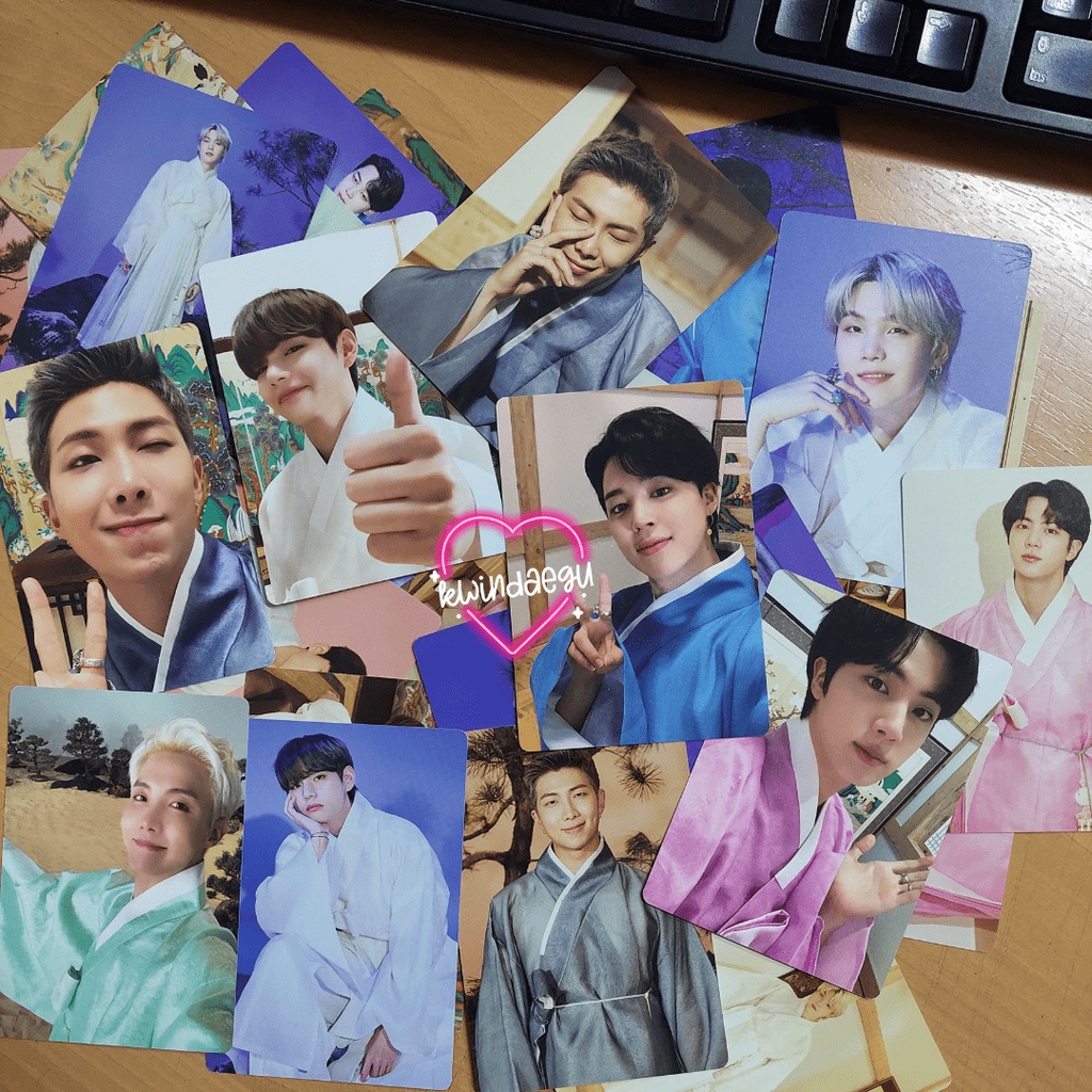 MPC Dalmajung 2021 2022 BTS Mini Photocard Sharing Satuan