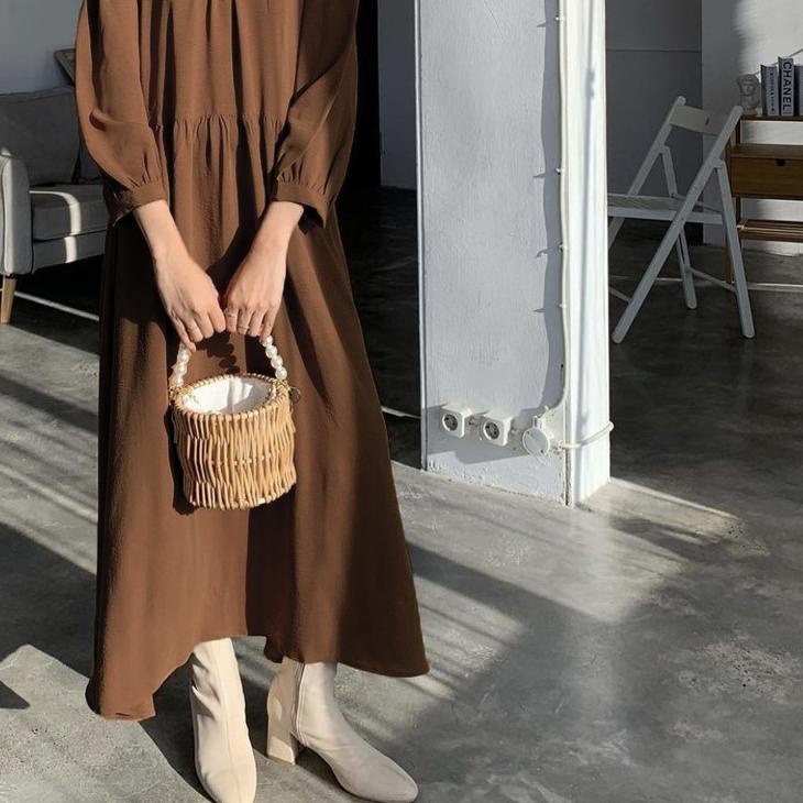 ✪ KUMI DRESS//DRESS CASUAL WANITA MUSLIM ➮