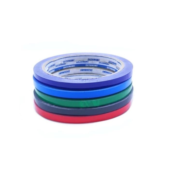 

ISOLASI WARNA 6MM X 50M TERSEDIA 5 WARNA